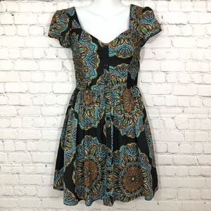 Band of Gypsies boho fit and flare dress.